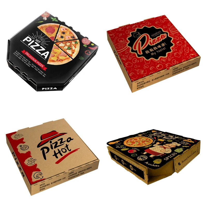 
white pizza box corrugated paper 