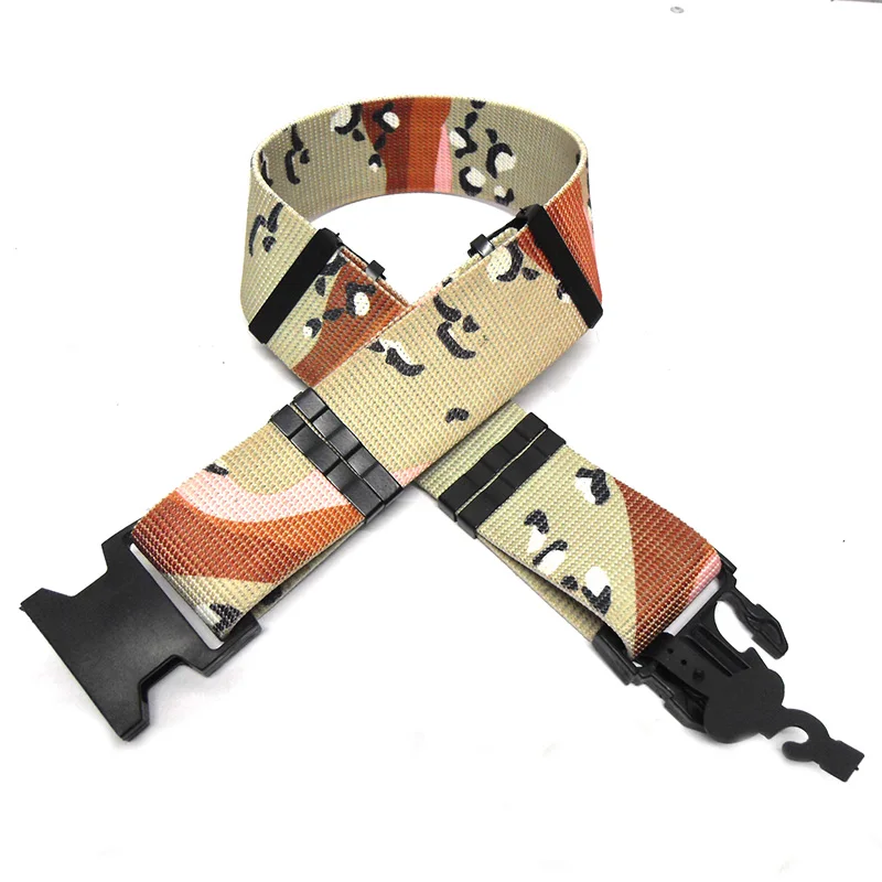 Adjustable Tactical Military Waist Belt Strap Hunting Survival plastic Buckle Nylon Belt