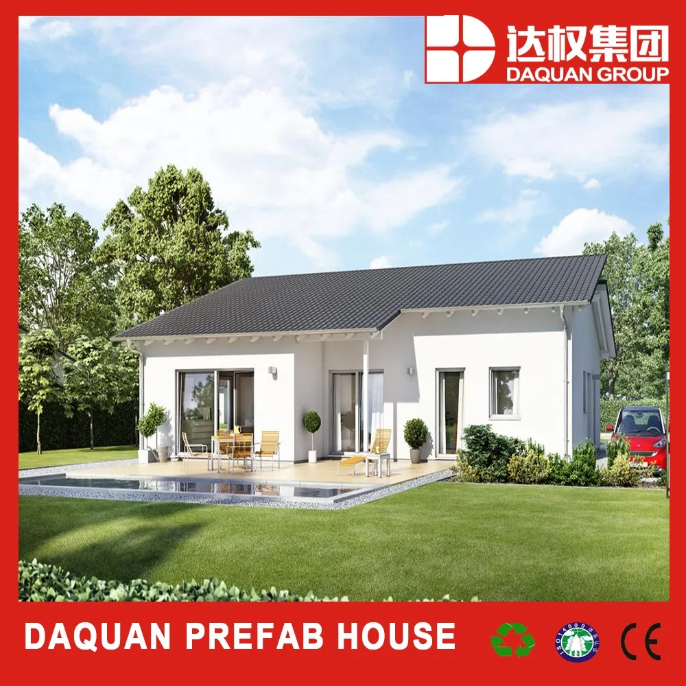 Economic project bamboo prefabricated house for building company