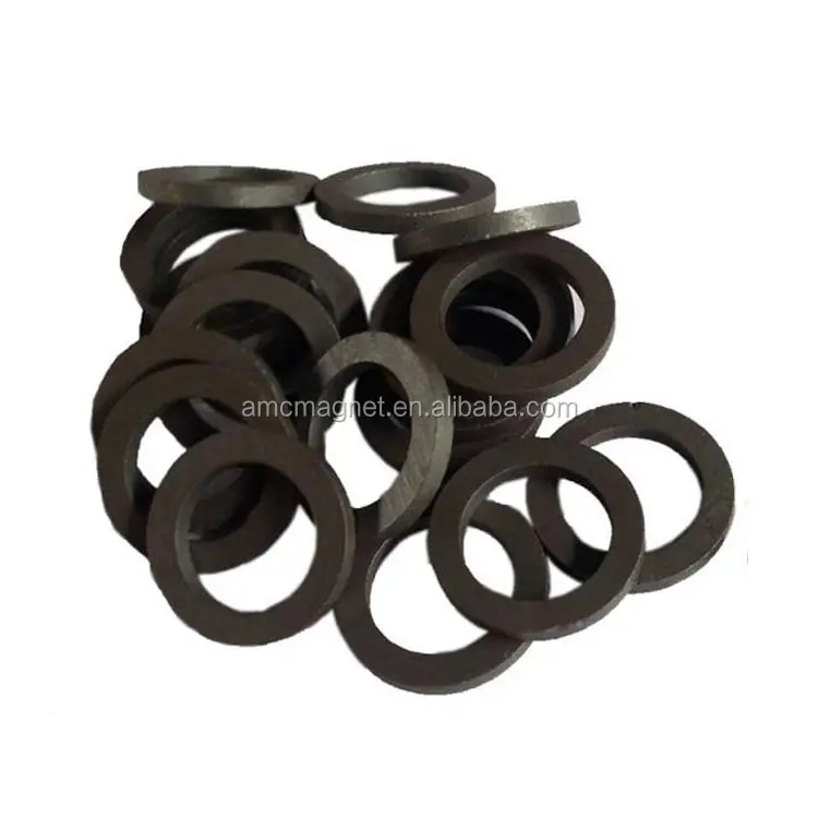 Y30/35 Ceramic Rings/Permanent/Hard Ferrite Magnets for Speakers, Used for DC Motors
