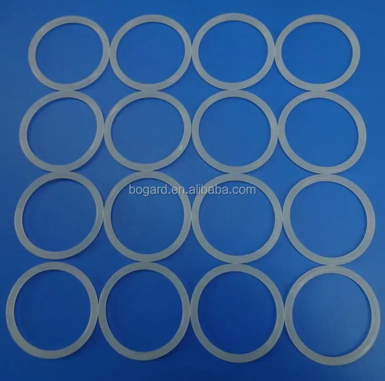 hot Different sizes silicone nbr fkm epdm rubber o ring ClearTransparent silicone oring seal encapsulated oring grommet oring