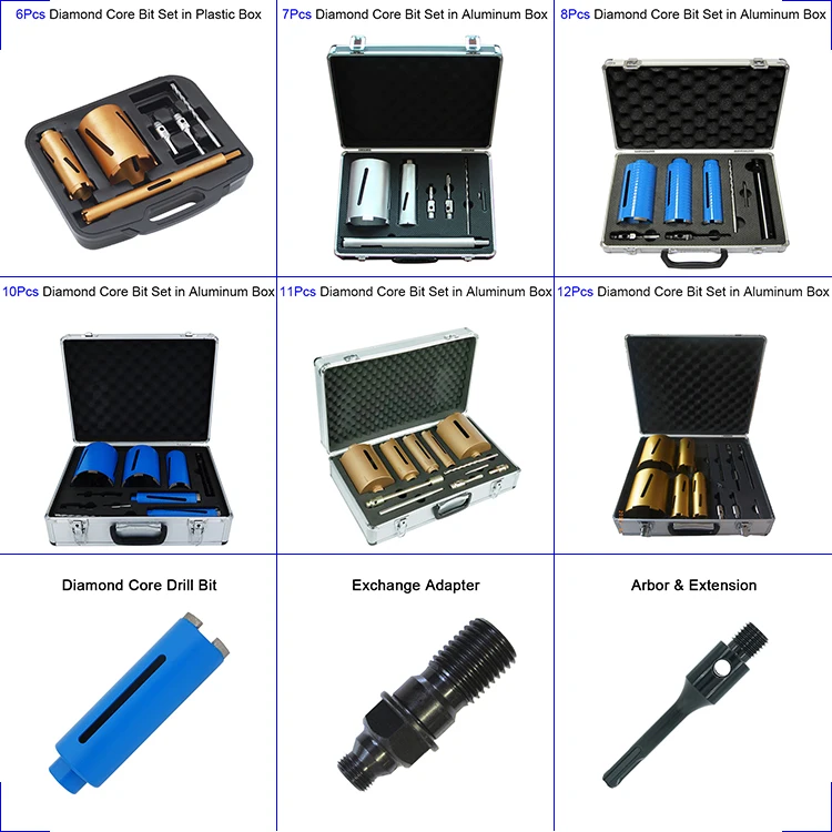 1-1/4 UNC Male to 5/8-11 Female Exchange Adapter for Diamond core drill bit