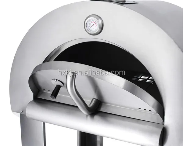 Full stainless steel outdoor OEM wood oven pizza