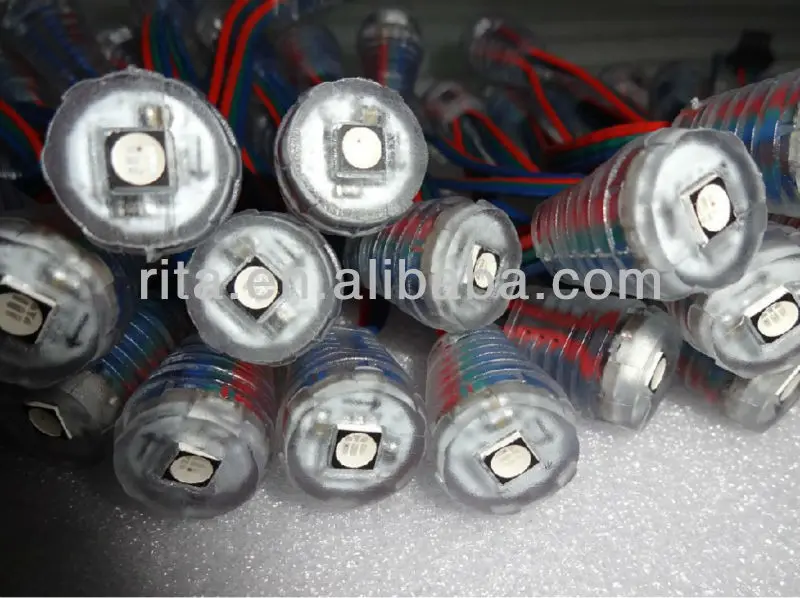 16mm DC5V WS2811 led SMD pixel node,50pcs a string;with one piece high bright 5050 SMD RGB LED