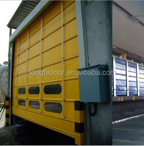 Stacking High Speed Rolling Rapid Roller Shutter Door