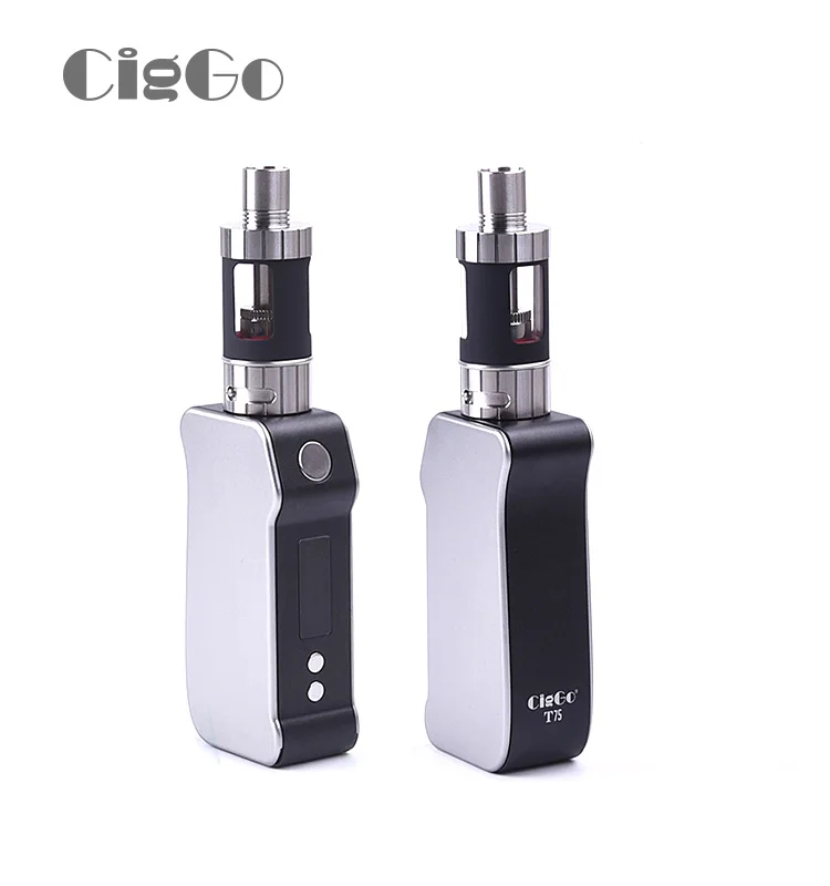 
hot quit smoking device vapor box mod TC 75W new products on china market 