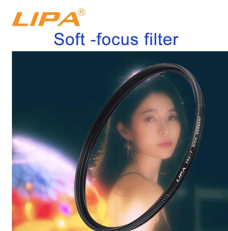 
52mm Model 1# 2# 3# Round Soft Effect Diffuser Filter with nona coating 