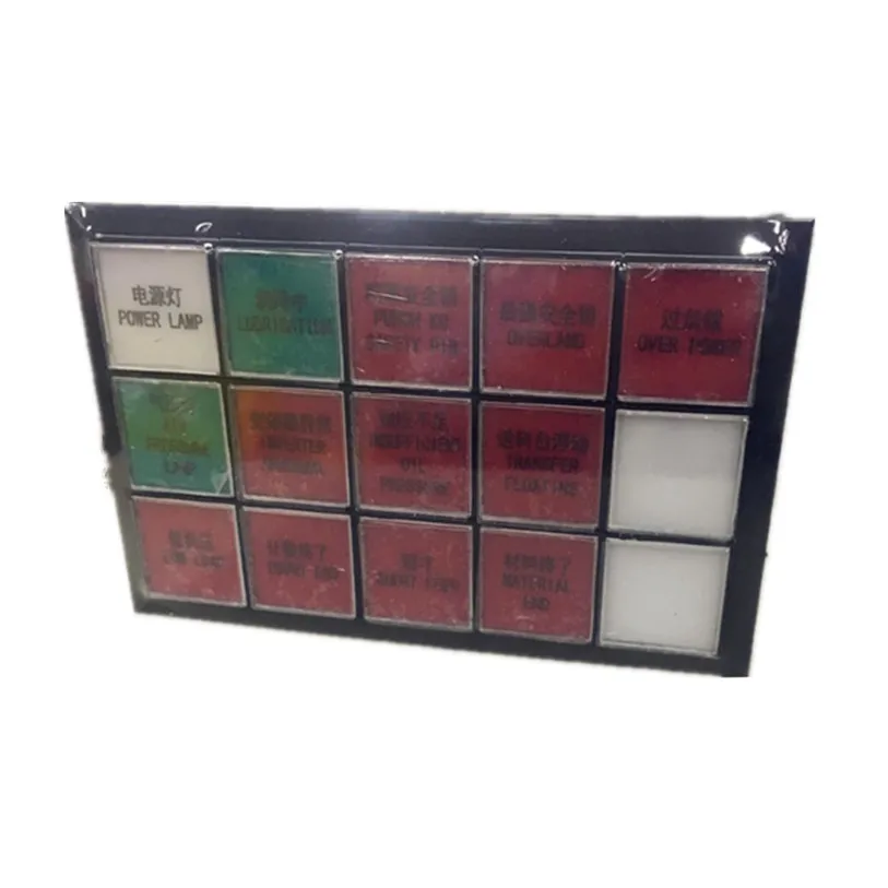 AD11-30ZH combined type  3 transverse rows and 5 straight columns Led square indicator  light with Symbol