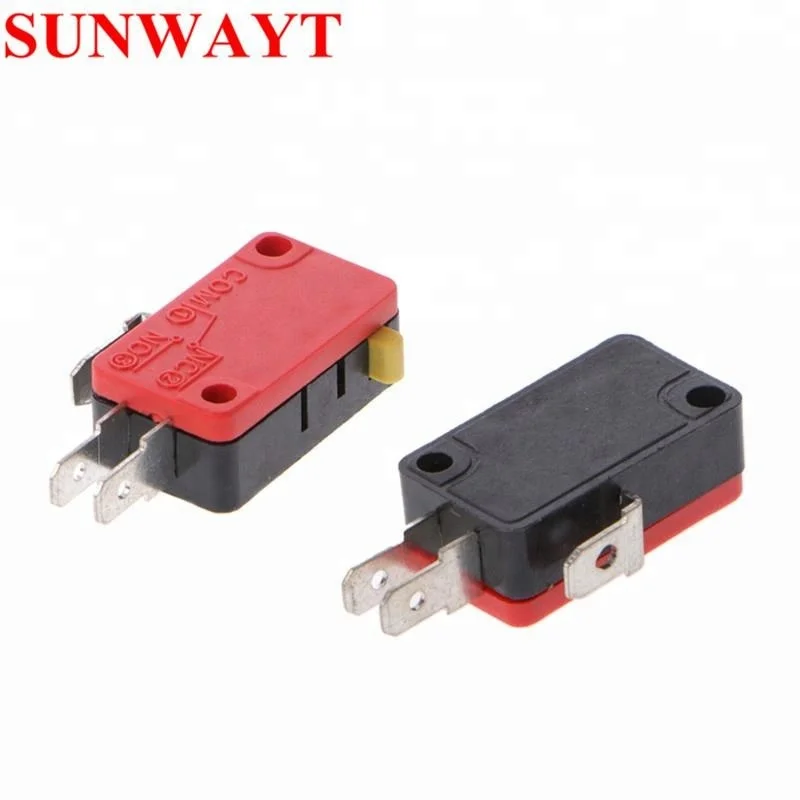 Three terminal Arcade Small Push Button microswitch/Arcade Game Machine Parts/cabinet Arcade game Microswitch