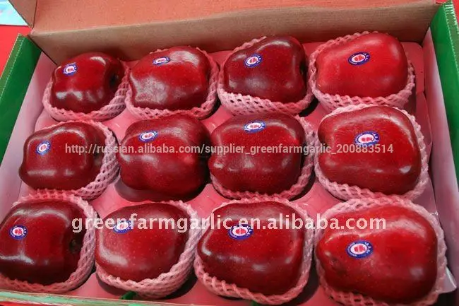 красная звезда яблоки из китая