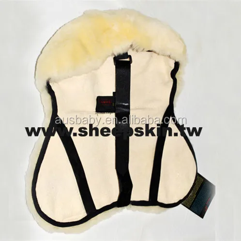 Horse harness english sheepskin saddle seat cover equestrian equipment