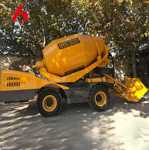 Large site equipment weight loaded concrete truck cheap concrete mixer