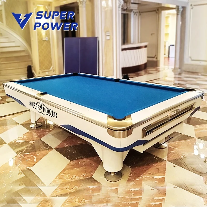 2022 New Black color cheap price standard size 8ft slate pool table solid wood 9ft billiard table for sale