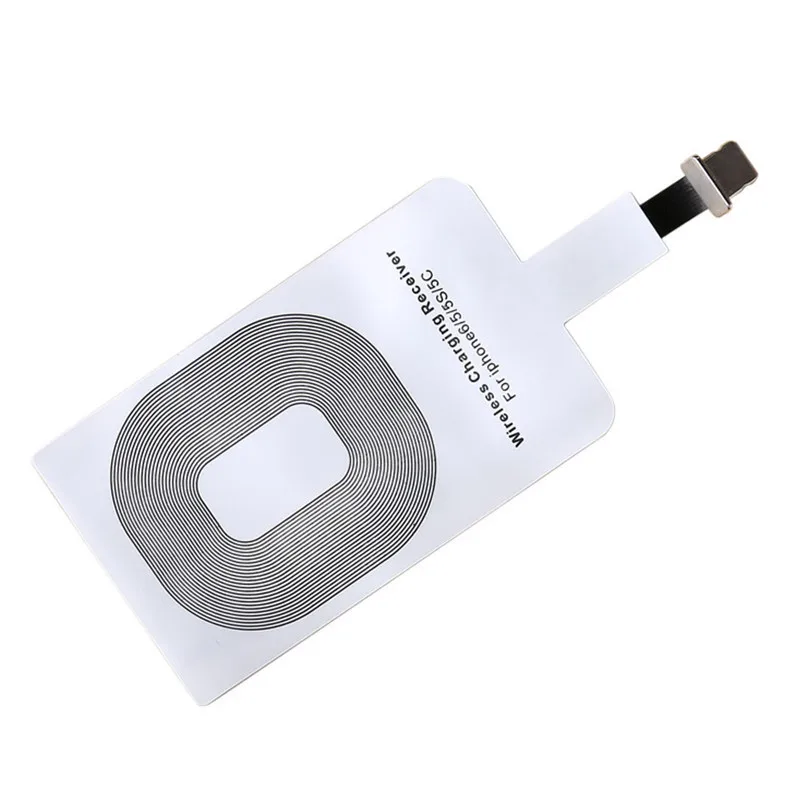 Лидер продаж на Amazon, универсальный комплект беспроводной зарядки Qi, передатчик, зарядное устройство, адаптер, приемник, подставка, катушка, Type-C, микро-USB