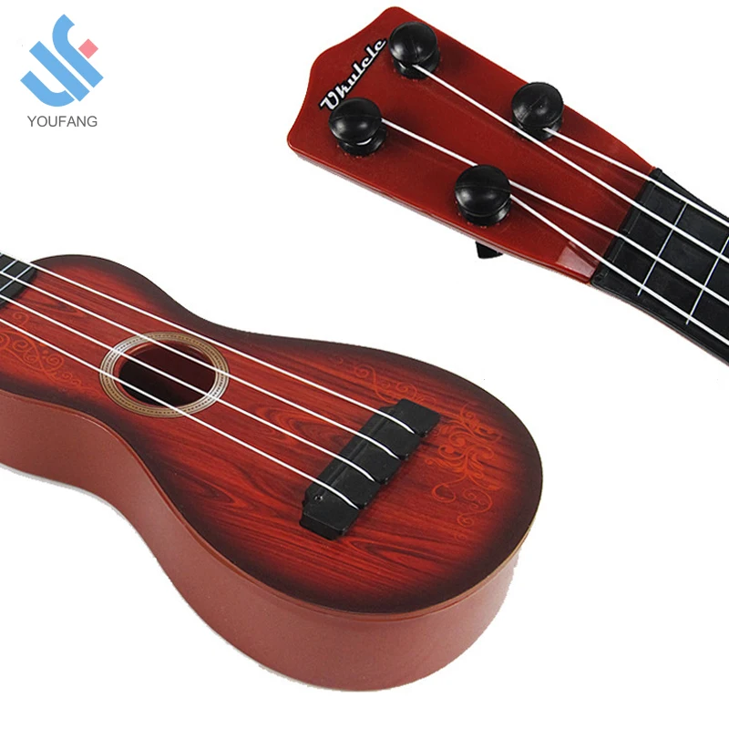 YF-C0105 раннего образования интеллектуальные Высокое качество детских музыкальных инструмента мини-четыре dazzle гитара игрушки