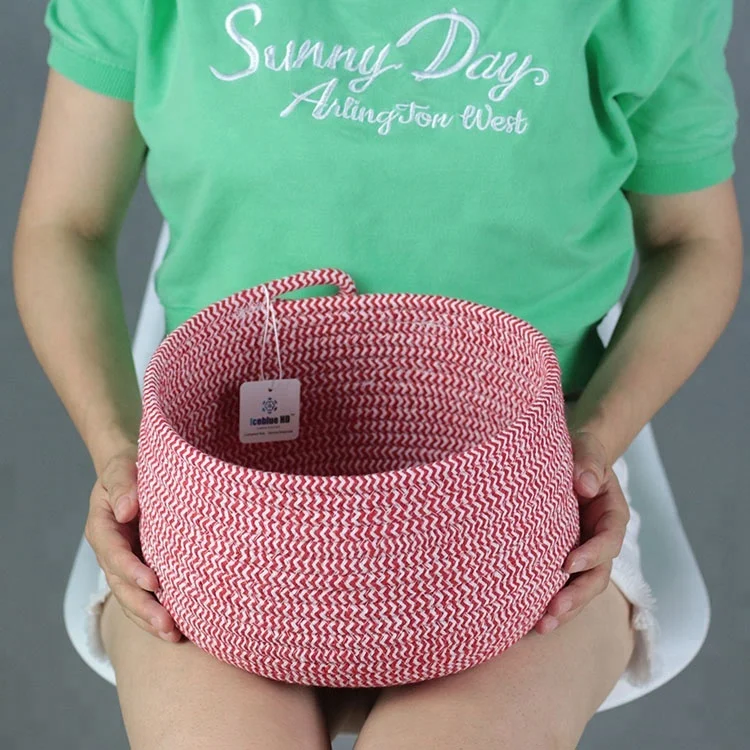 ICEBLUE HD Supplies Christmas Decorations Baby Gift Hamper Empty Baskets Set