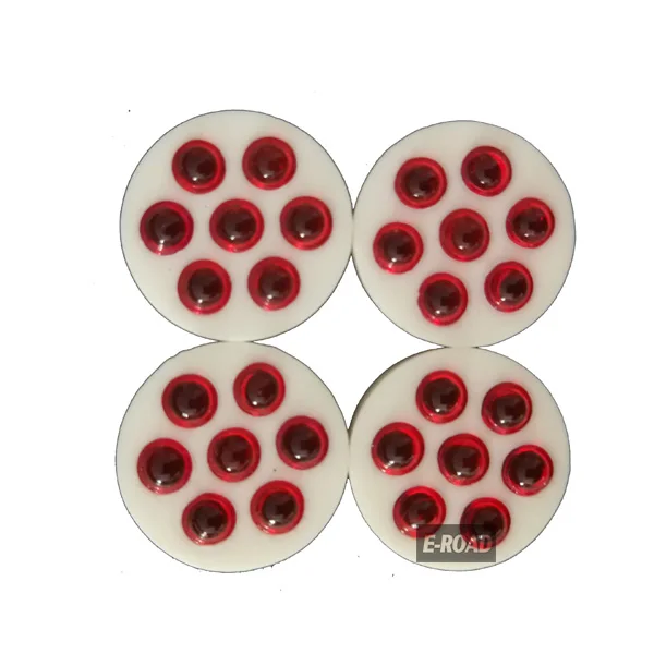 Glass Beads Reflective Plastic Road Reflector