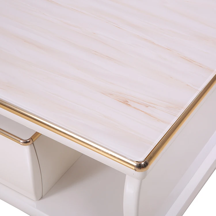 
wholesale modern Tempered glass mdf long low white and black gloss tv cabinet for tv 