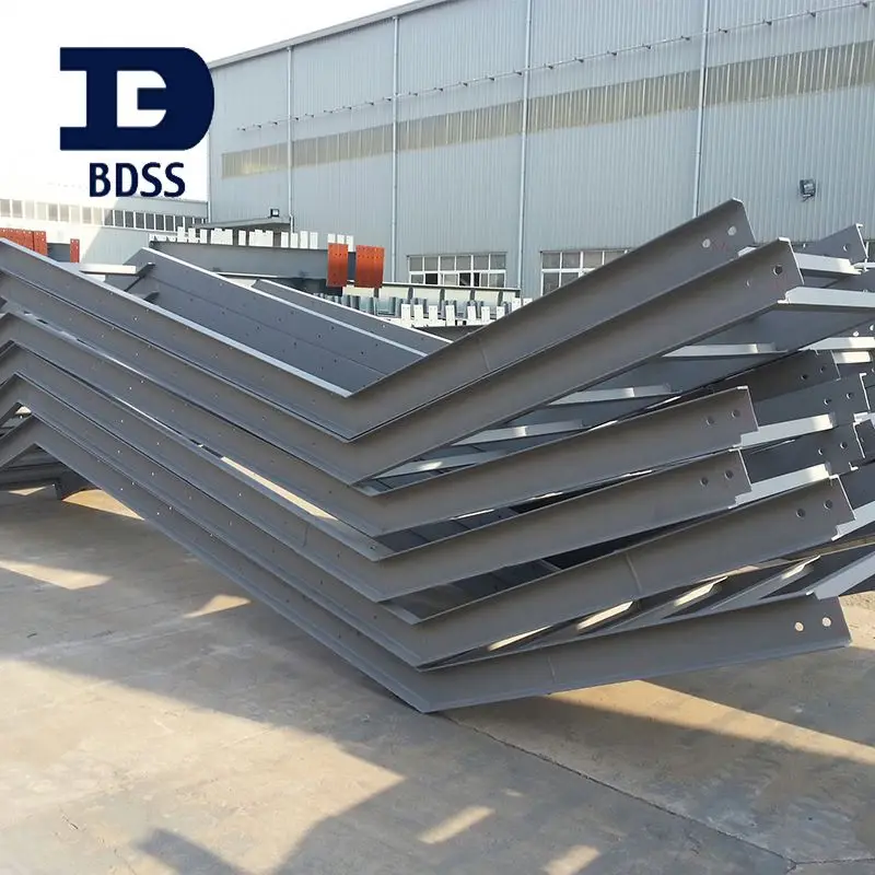 
Design Prefabricated Construction Frame Metal Light Steel Structure Factory 