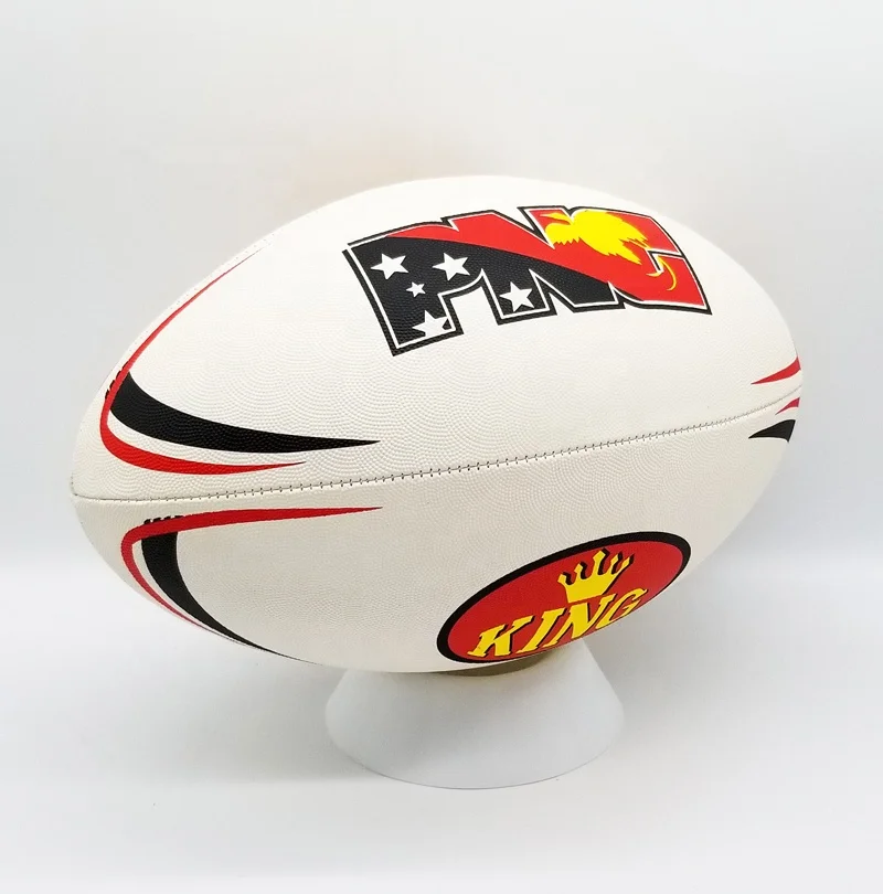 Full size adult training rugby ball custom