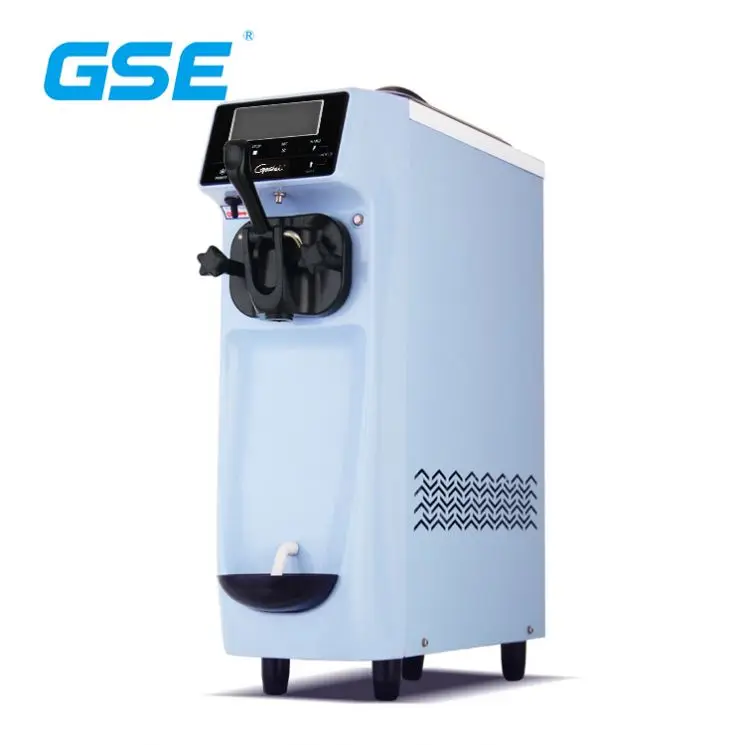 Ce Hot Sale Mini Table Top Ice Cream Maker Soft Ice Cream Making Machine