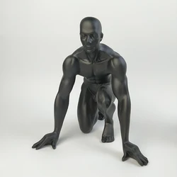 Sports Sculpture Self Made Man Bodybuilder Sculpture Statue Wholesale Resin Home Decoration Folk Art Model