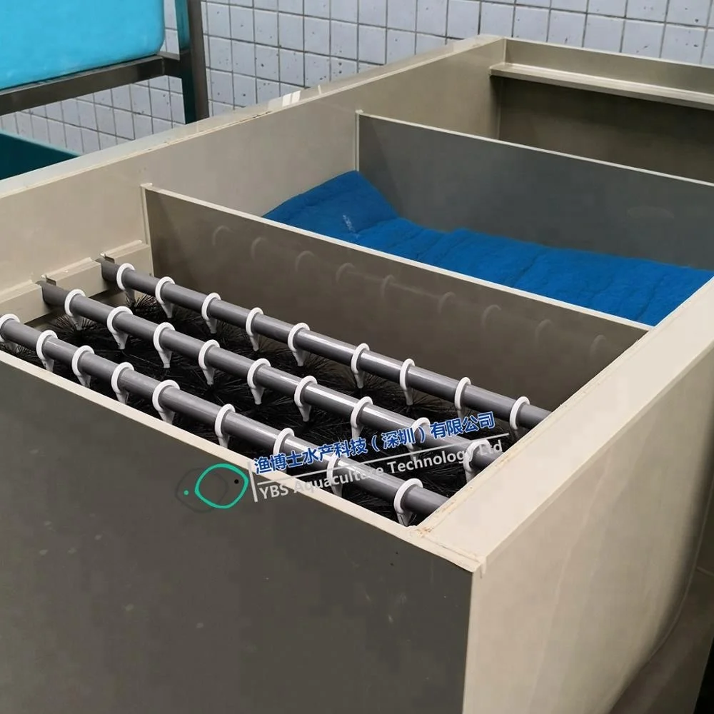 Koi fish  farm multiroom chamber filter