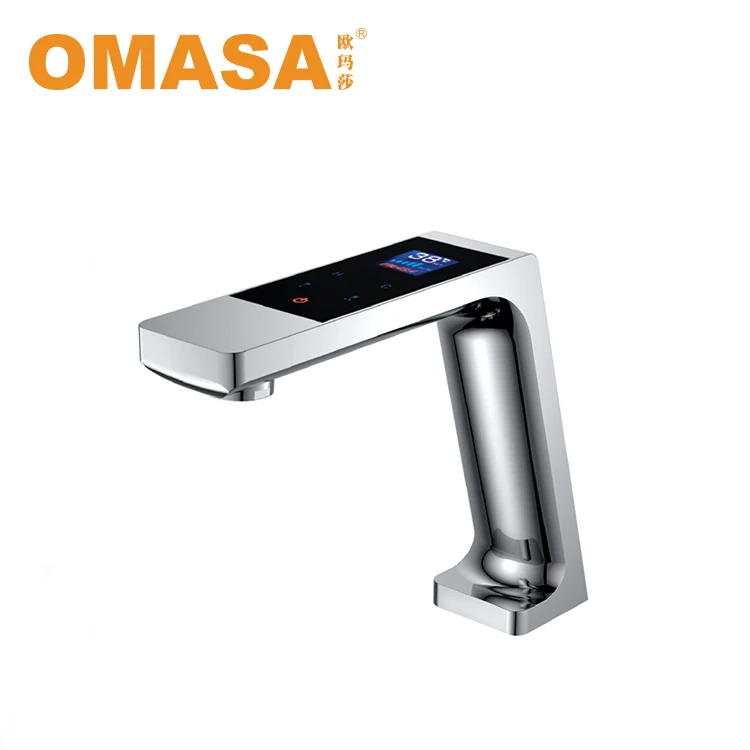 
New design contemporary intelligent basin faucet smart thermostatic mixer 
