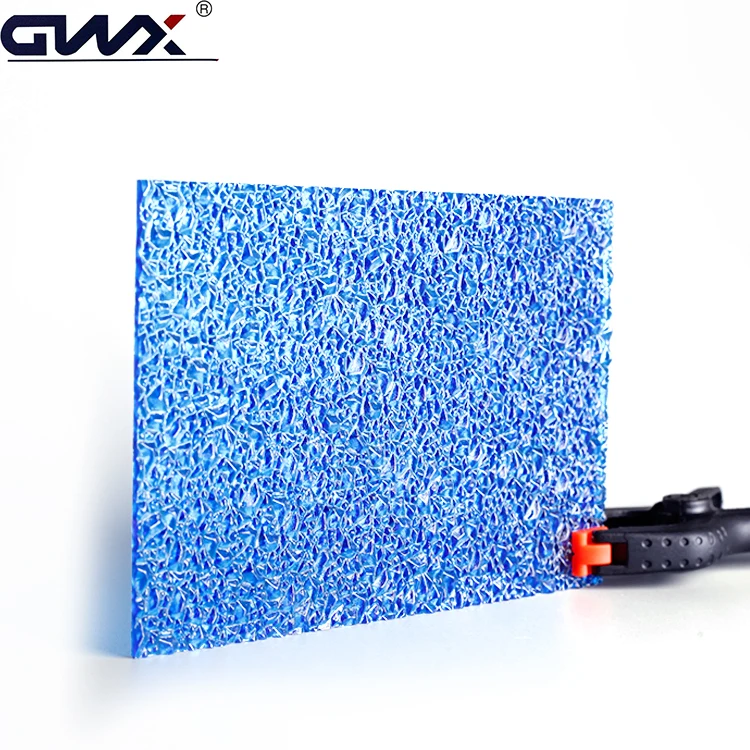 Поликарбонатные листы GWX из 100% импортной поликарбонатной смолы