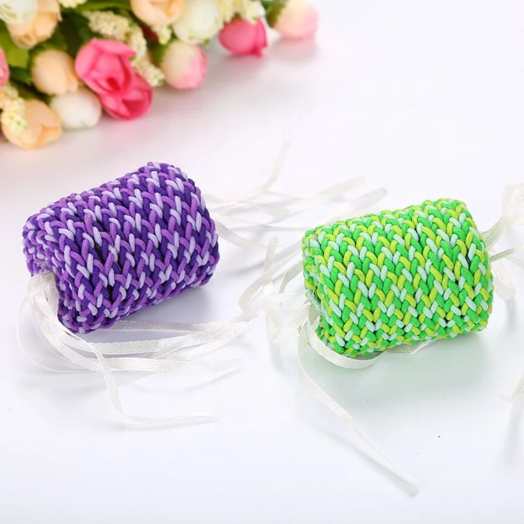 Экологически чистый дешевый вращающийся мяч, игрушка для кошек с кисточками, Интерактивная Когтеточка, игрушка