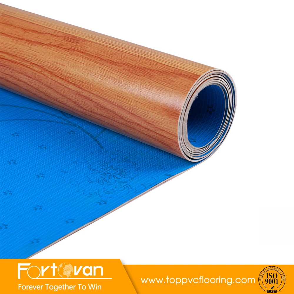Factory Price of PVC Vinyl Floor with wooden design