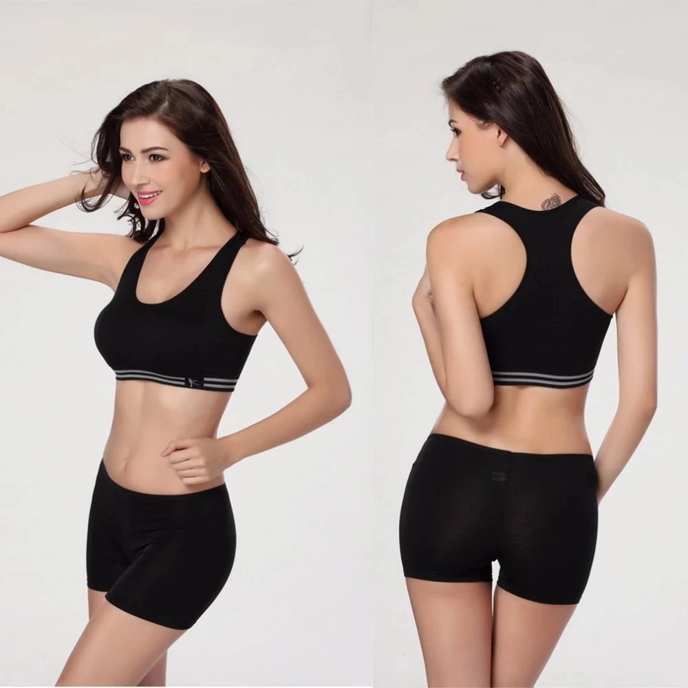 
Absorb Sweat Quick Drying Professional Sports Bra,Fitness Padded Stretch Workout Top Vest Running Wireless Underwear for Women 
