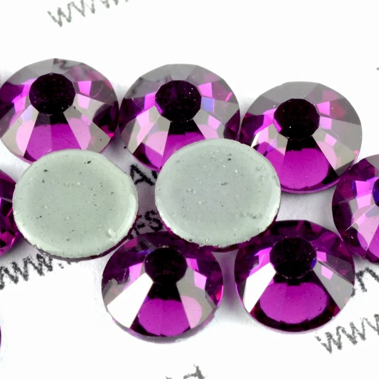 
Austrian strong glue bulk wholesale DMC hot fix rhinestones, crystal iron-on strass for garments 