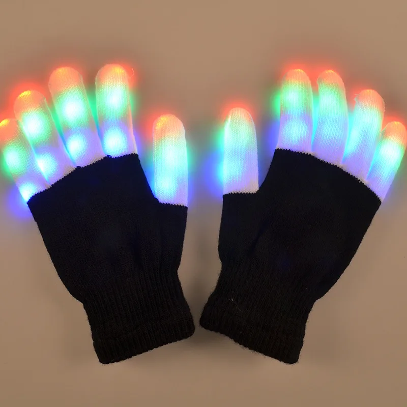 Dasheng  Led Gloves Halloween  Neon Party Supplies LED Light Up Gloves New Ideas Creative Gloves