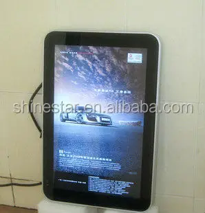 27 inch LCD TFT LED retail POP video display wall mounted digital signage