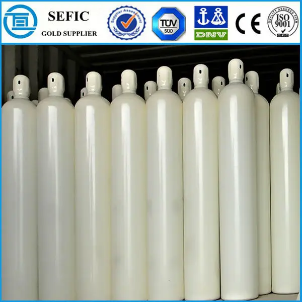 высокого давления бесшовных стальных пустой газовый баллон