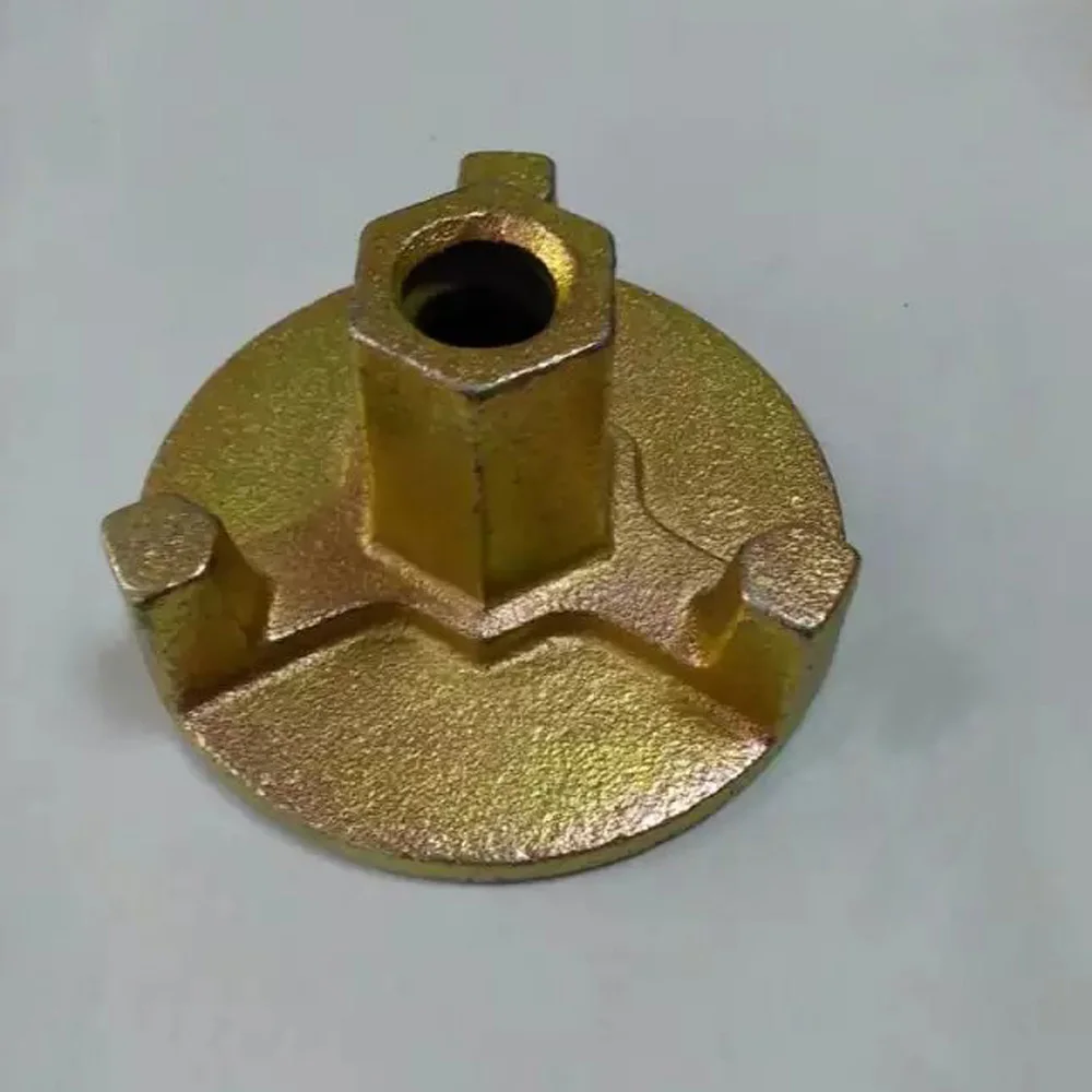 Galvanized casting iron formwork three wings nut