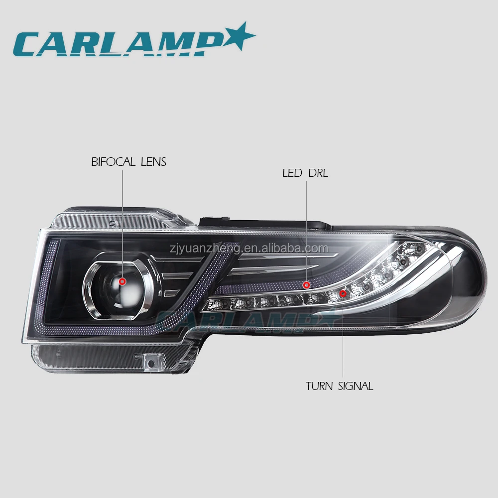vland factory wholesale manufacture LED Headlights&Grilles For Land-Rover Style FJ Cruiser 2007-2014 Dual-Beam Projector
