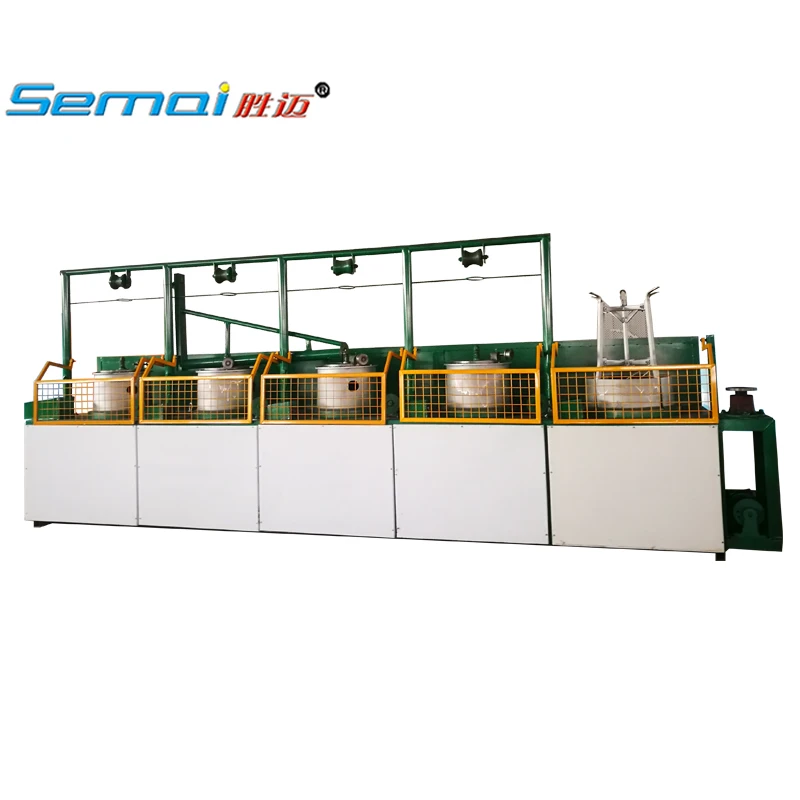 
electric straight line wire drawing machine metal 