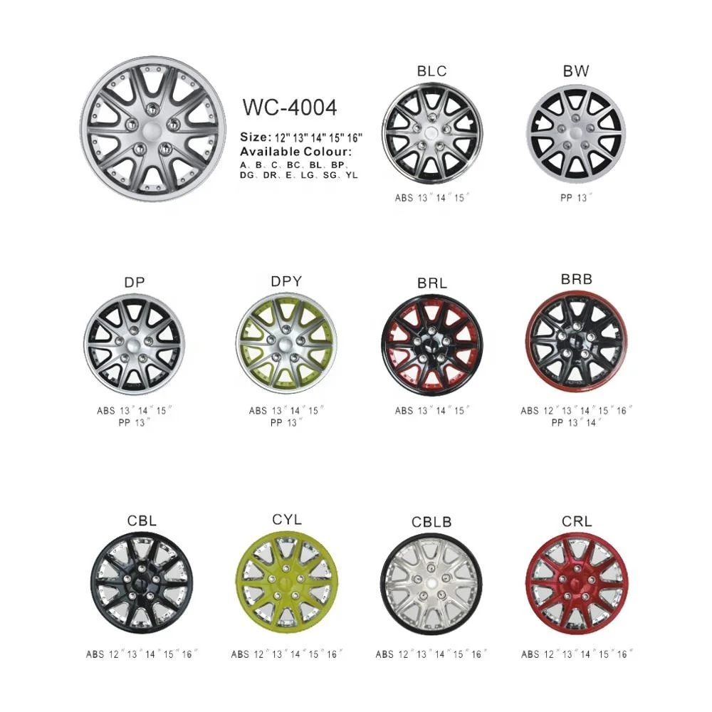 M4 Hubcaps 4pcs ABS wheel cover