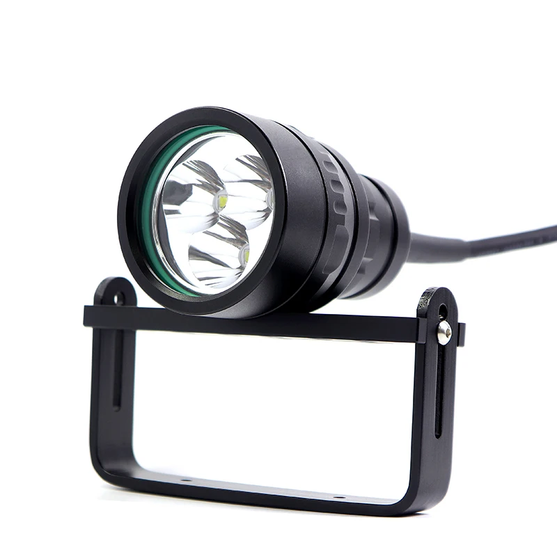 Hi-max H01 тонкий в Польше мощный светодиодный фонарик для дайвинга 10000 люмен