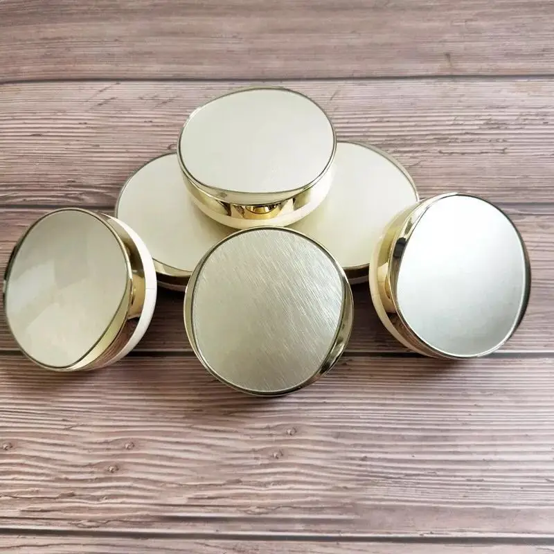 
OEM Luxury square empty pressed bb air cushion cosmetic compact powder case 