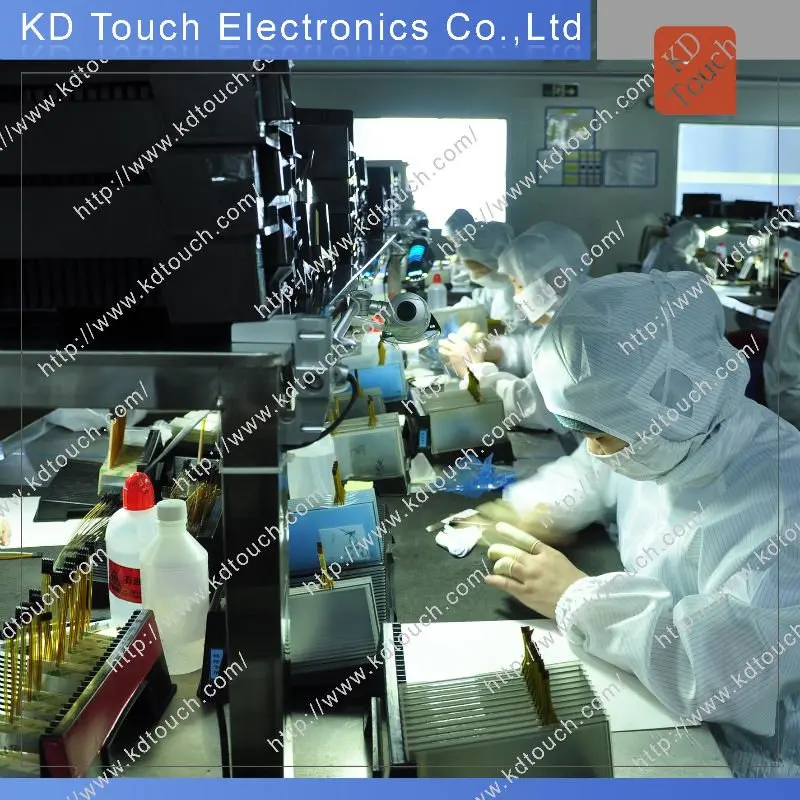 Customized Projected Capacitive Film+Glass Touch Panel with EETI Chips