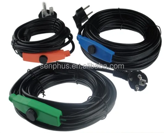16w/m electric pipe heating cable