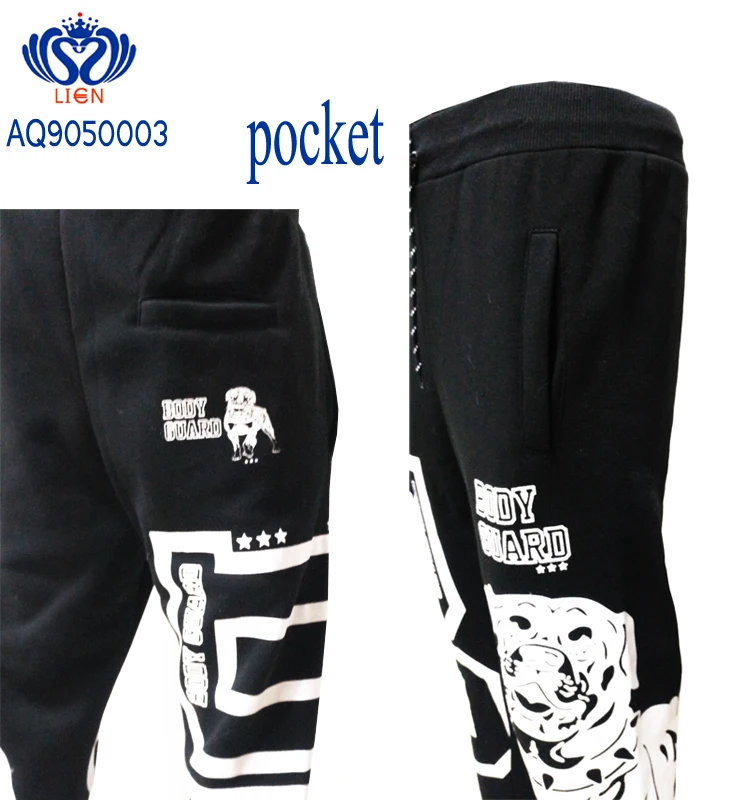 
European Style Fashion Pants New 2019 Fitness Long Pants Men Outdoor Casual Sweat pant 