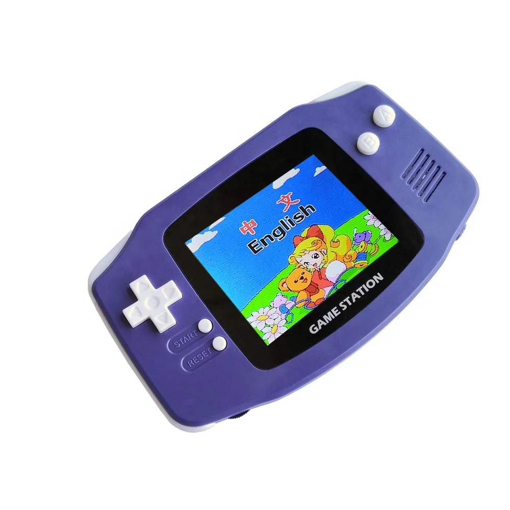 WOLSEN 8 Bit  Retro Station Pocket System 2.6 inch Handheld Video Game Player Built in 300 Retro Classic Games