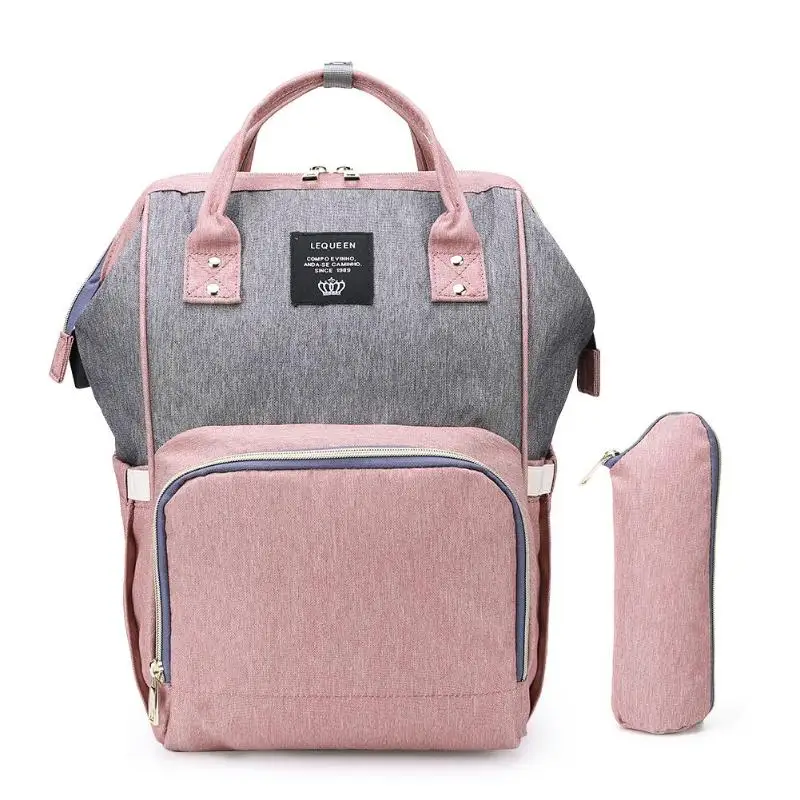 USB Diaper Bag Baby Care Backpack for Mom Mummy Maternity Wet Bag Waterproof Baby Pregnant Bag