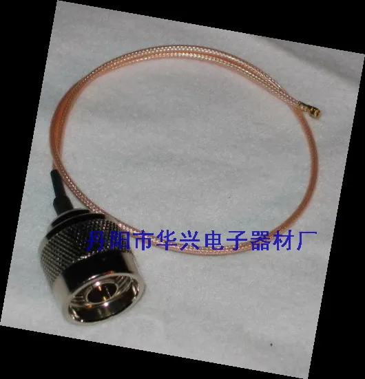 U.FL connector to N male for RG178 pigtail cable U.FL RG178