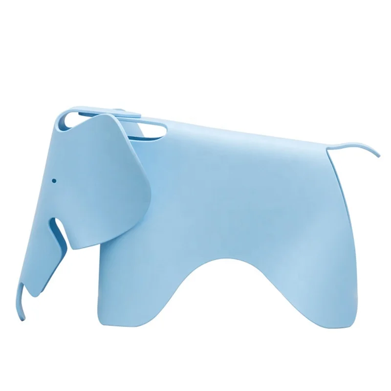 
Morezhome safe cute plastic elephant shape child children kids chair stool for living and kids rooms 