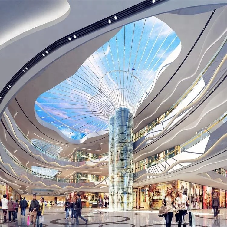 Prefabricated polycarbonate skylight dome roof